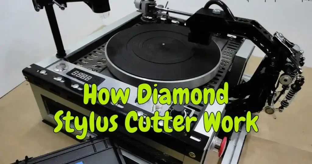 diamond stylus cutter vinyl records